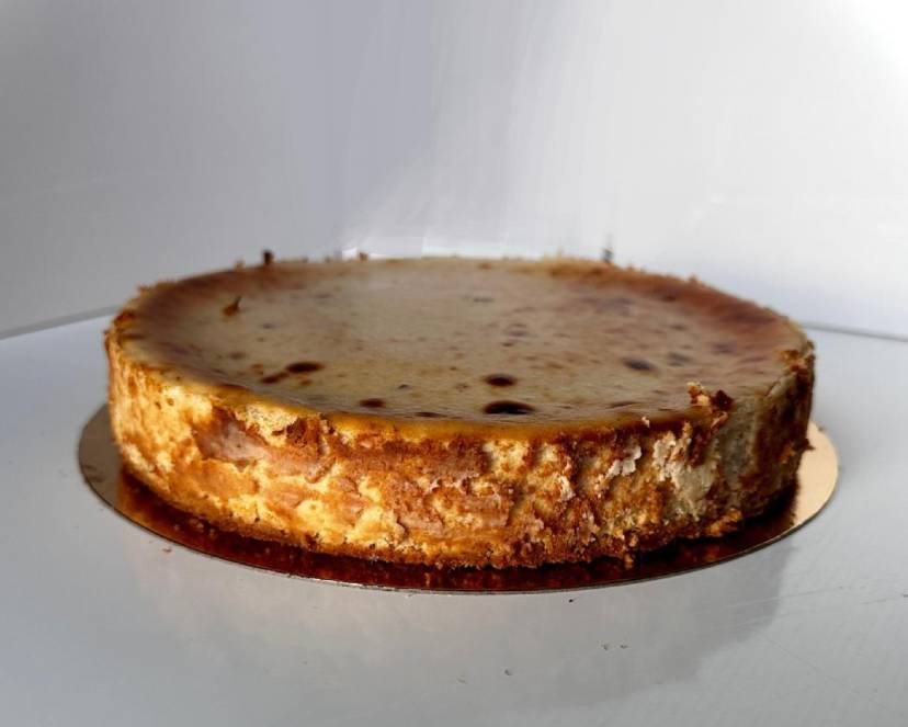 tarta de turrón de Navidad